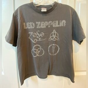 Vintage Led Zeppelin cutoff tee